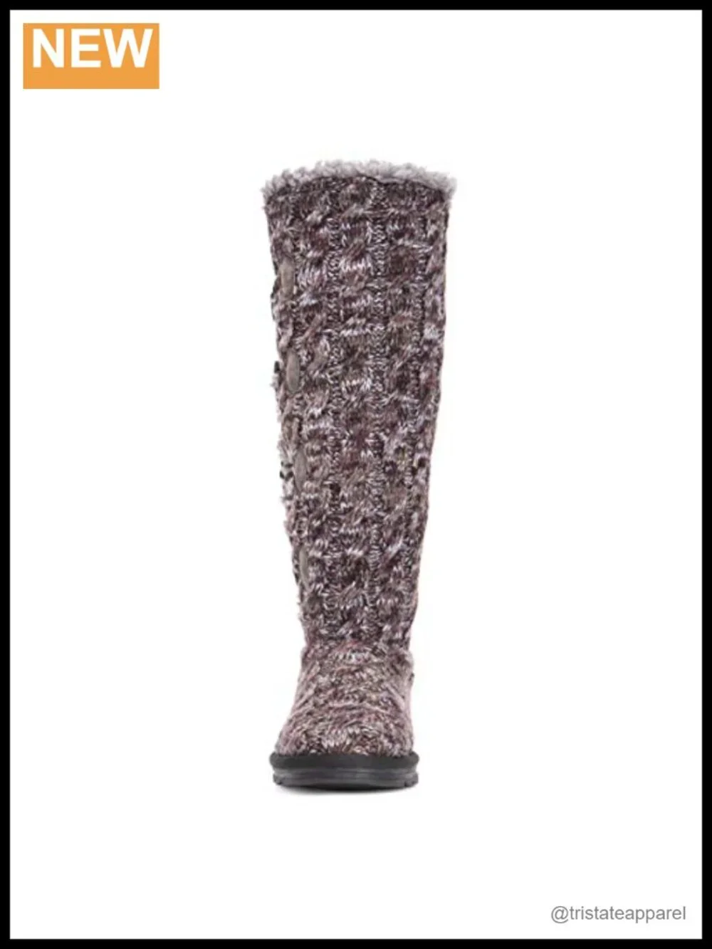 Cozy Knee-High Winter Boots Water Resistant Memory Foam